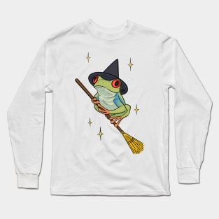 Frog Witch Long Sleeve T-Shirt